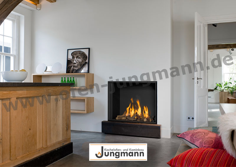 Gasofen von Kachelofen Jungmann, Boke | Kachelofen Jungmann